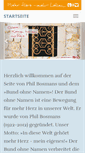 Mobile Screenshot of bund-ohne-namen.de